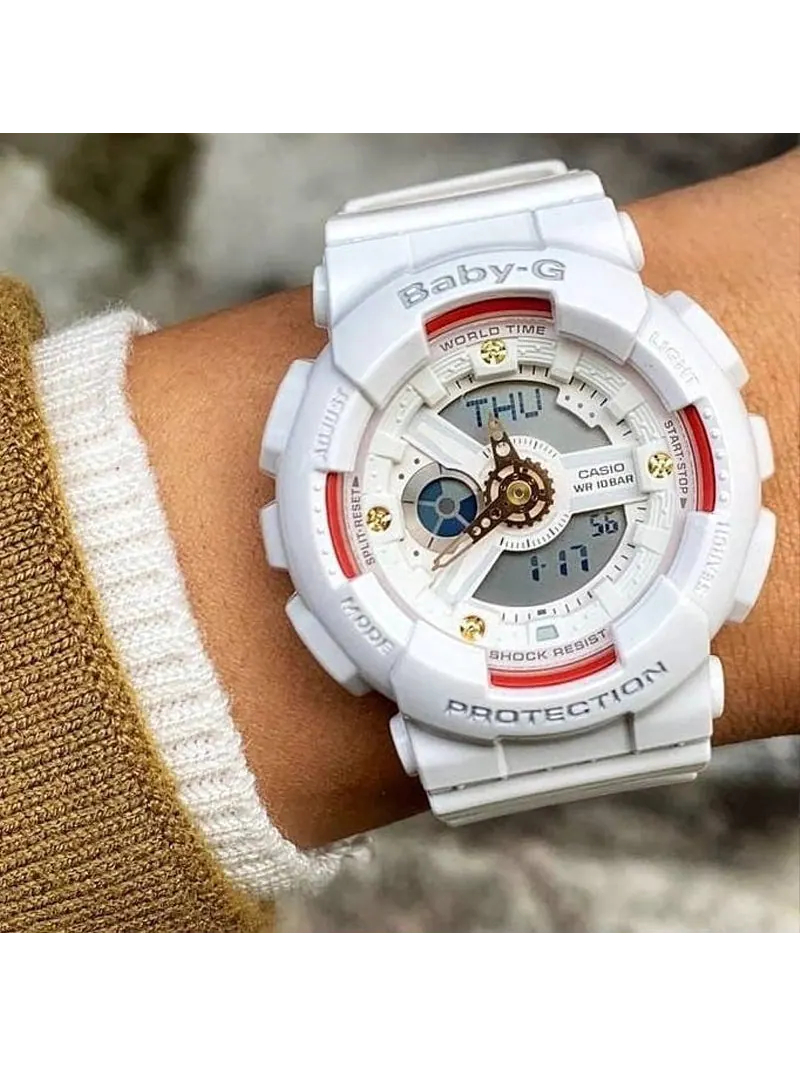 Часы CASIO Baby-G 'White' — изображение 2 из 2, оттенок белый