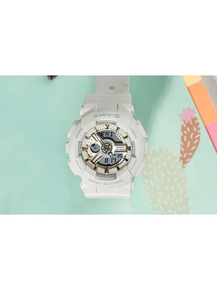 Часы CASIO Baby-G 'White' — изображение 3 из 9, оттенок белый