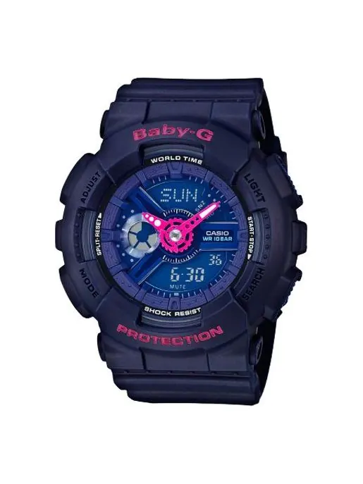 Часы CASIO Baby-G 'Blue' — изображение 1 из 2, оттенок синий