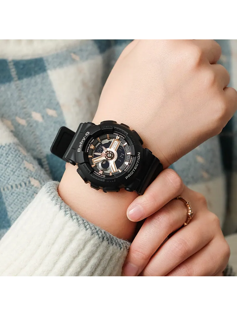Часы CASIO Baby-G 'Black' — изображение 2 из 7, оттенок черный