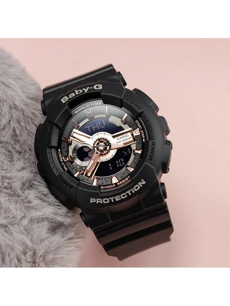 Часы CASIO Baby-G 'Black' — изображение 7 из 7, оттенок черный