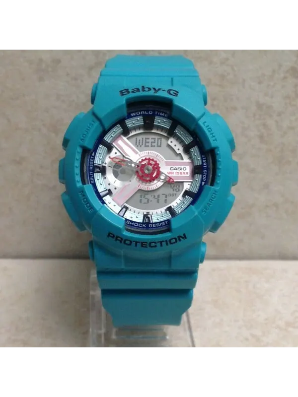 Часы CASIO Baby-G 'Green' — изображение 2 из 3, оттенок зеленый