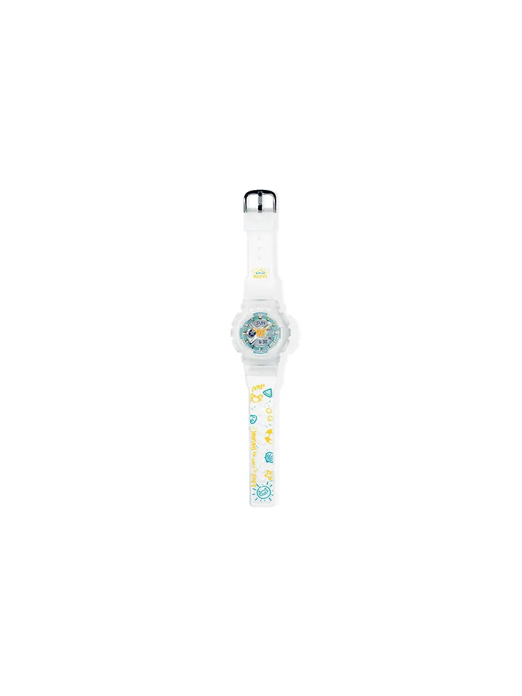 Часы CASIO Baby-G 'White Blue' — изображение 2 из 2, оттенок белый синий
