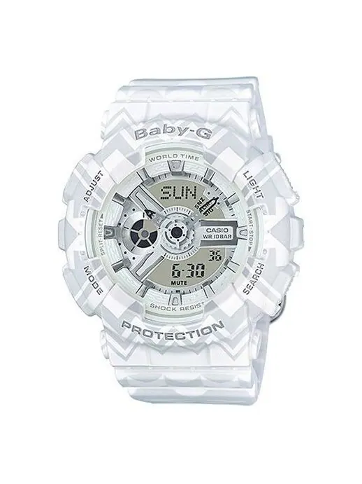 Часы CASIO Baby-G 'White' — изображение 1 из 3, оттенок белый
