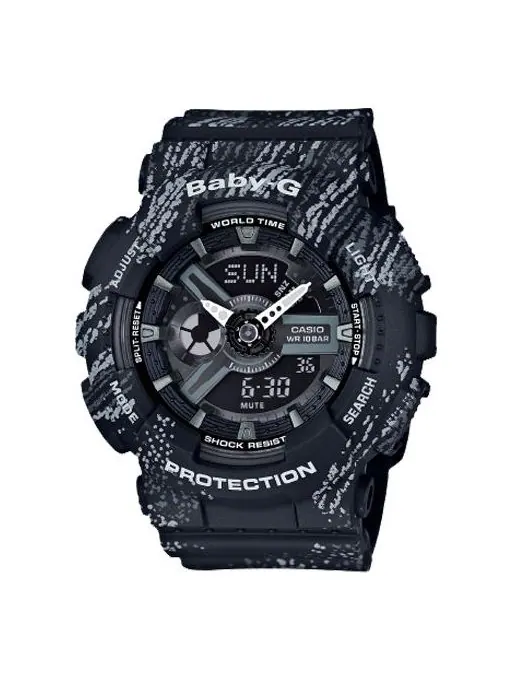 Часы CASIO Baby-G 'Black' — изображение 1 из 4, оттенок черный
