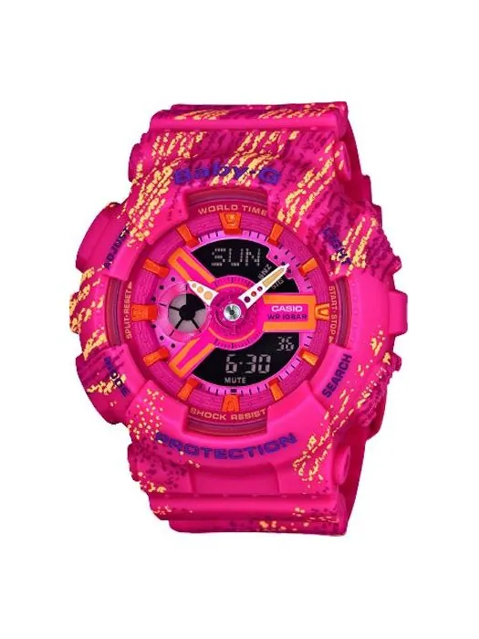 Часы CASIO Baby-G 'Pink' — изображение 1 из 2, оттенок розовый