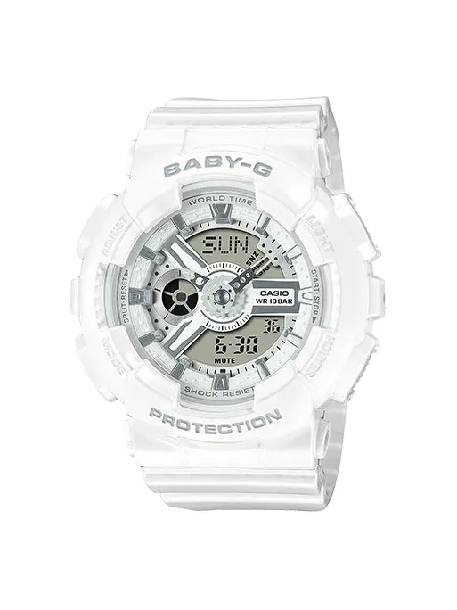 Часы CASIO Baby-G 'White' — изображение 1 из 3, оттенок белый