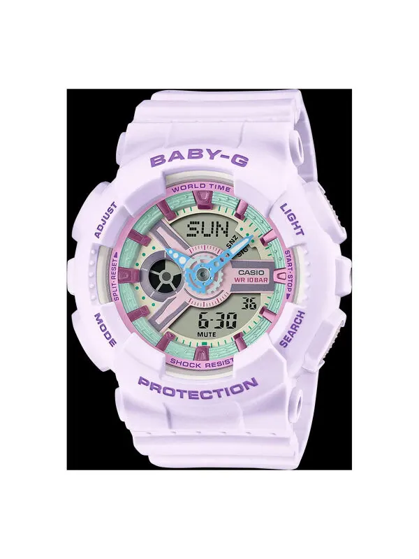Часы CASIO Baby-G 'Purple' — изображение 1 из 4, оттенок фиолетовый