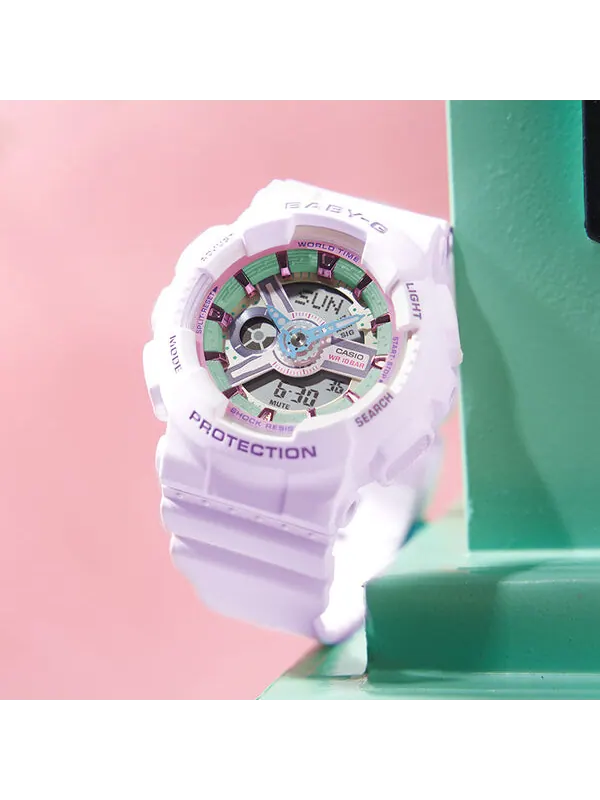 Часы CASIO Baby-G 'Purple' — изображение 3 из 4, оттенок фиолетовый