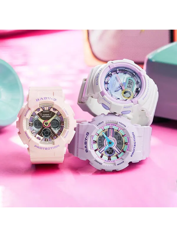 Часы CASIO Baby-G 'Purple' — изображение 4 из 4, оттенок фиолетовый