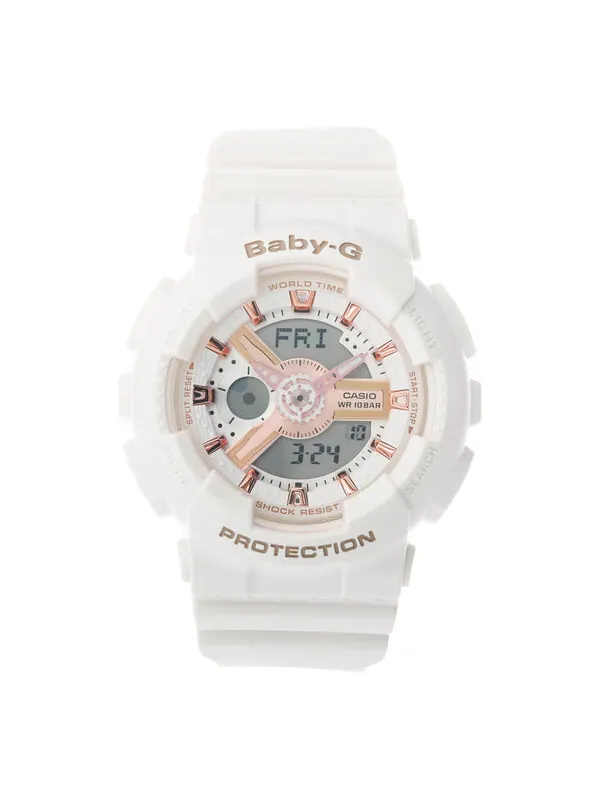 Часы CASIO Baby-G 'White' — изображение 1 из 3, оттенок белый