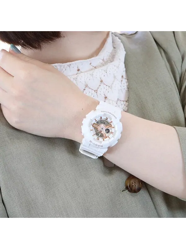 Часы CASIO Baby-G 'White' — изображение 2 из 3, оттенок белый