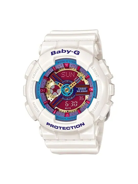 Часы CASIO Baby-G 'White Blue' — изображение 1 из 7, оттенок белый синий