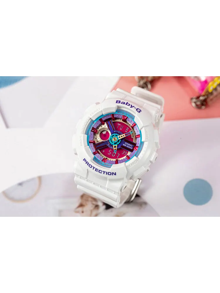Часы CASIO Baby-G 'White Blue' — изображение 3 из 7, оттенок белый синий