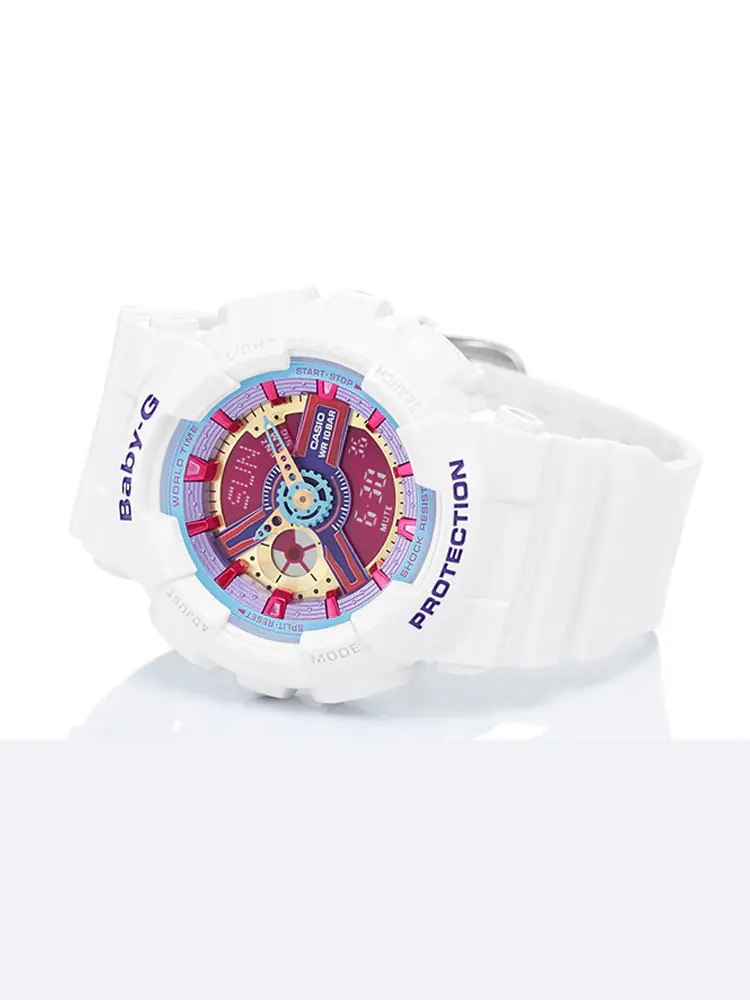 Часы CASIO Baby-G 'White Blue' — изображение 4 из 7, оттенок белый синий