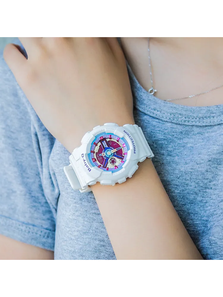Часы CASIO Baby-G 'White Blue' — изображение 6 из 7, оттенок белый синий