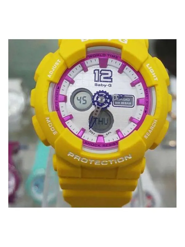 Часы CASIO Baby-G 'Yellow' — изображение 1 из 3, оттенок желтый