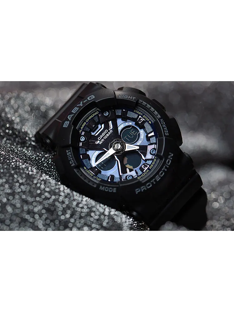 Часы CASIO Baby-G 'Black' — изображение 2 из 6, оттенок черный