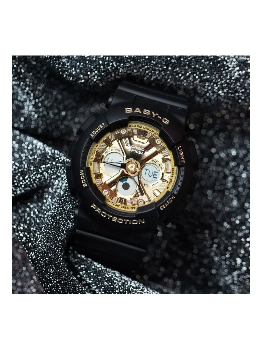 Часы CASIO Baby-G 'Black Gold' — изображение 1 из 1, оттенок черный золотистый