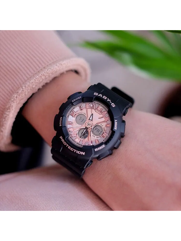 Часы CASIO Baby-G 'Black Rose Gold' — изображение 4 из 5
