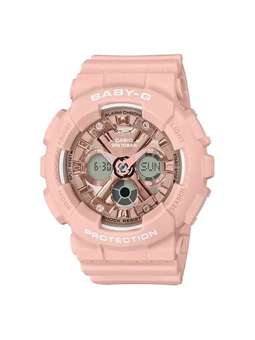 Часы CASIO Baby-G 'Pink' — изображение 1 из 4, оттенок розовый
