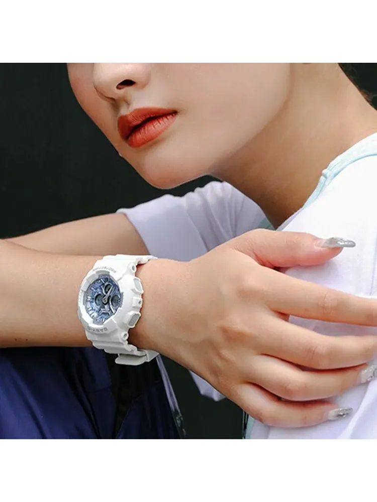 Часы CASIO Baby-G 'White Blue' — изображение 3 из 8, оттенок белый синий