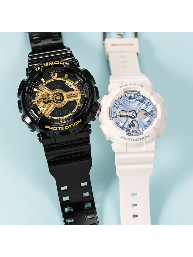 Часы CASIO Baby-G 'White Blue' — изображение 6 из 8, оттенок белый синий