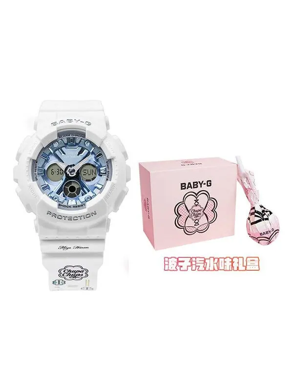 Часы CASIO Baby-G 'White Blue' — изображение 1 из 4, оттенок белый