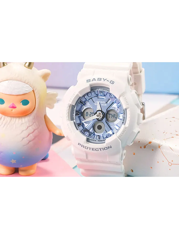 Часы CASIO Baby-G 'White Blue' — изображение 2 из 5, оттенок белый синий
