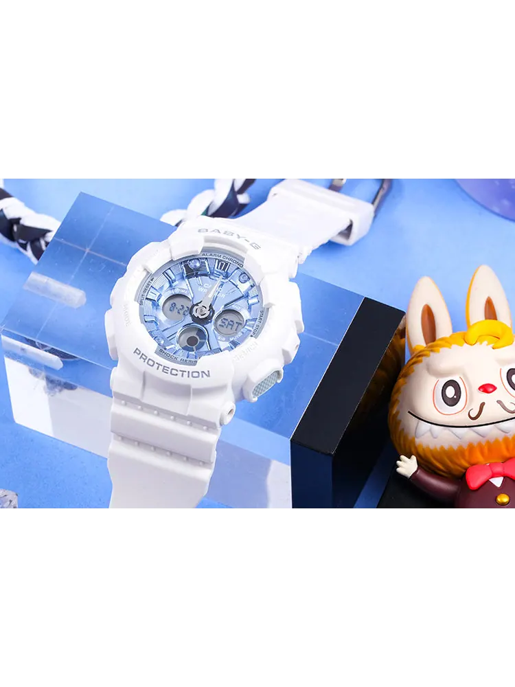 Часы CASIO Baby-G 'White Blue' — изображение 3 из 5, оттенок белый синий