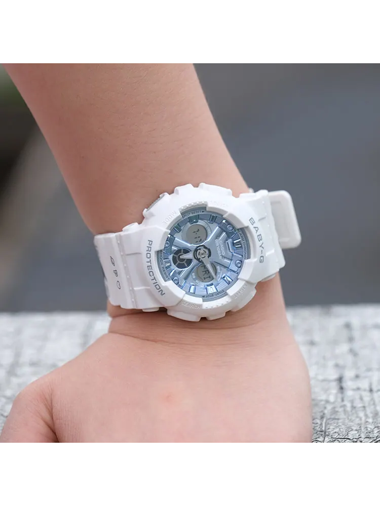 Часы CASIO Baby-G 'White Blue' — изображение 4 из 5, оттенок белый синий
