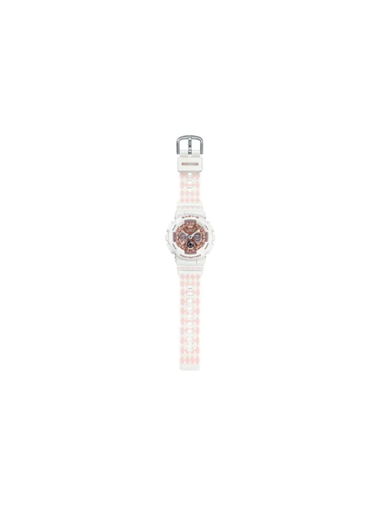 Часы CASIO BABY-G Digital-Analog 'Ivory Rose Gold' — изображение 2 из 4, оттенок белый