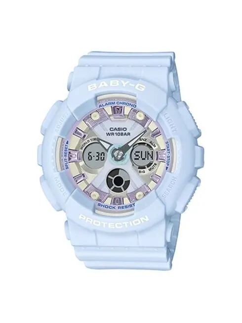 Часы CASIO Baby-G 'Blue Purple' — изображение 1 из 2, оттенок синий