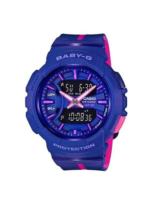 Часы CASIO Baby-G 'Blue' — изображение 1 из 4, оттенок розовый