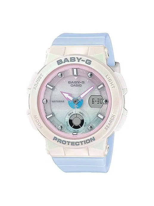 Часы CASIO Baby-G 'White Blue' — изображение 1 из 5, оттенок белый синий