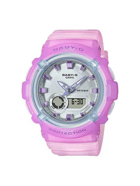 Часы CASIO Baby-G 'Purple' — изображение 1 из 2, оттенок розовый