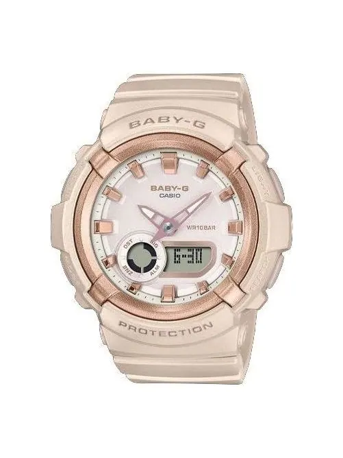 Часы CASIO Baby-G Digital-Analog 'Pearl Beige' — изображение 1 из 1, оттенок бежевый