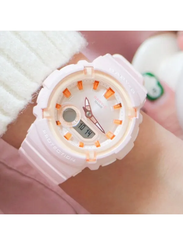 Часы baby-g digital-analog 'pale orange' Casio — изображение 4 из 4