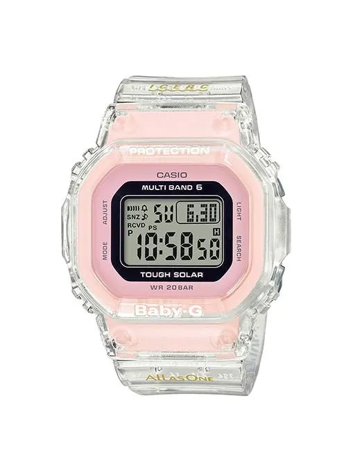Часы CASIO Baby-G 'White Pink' — изображение 1 из 5, оттенок белый розовый