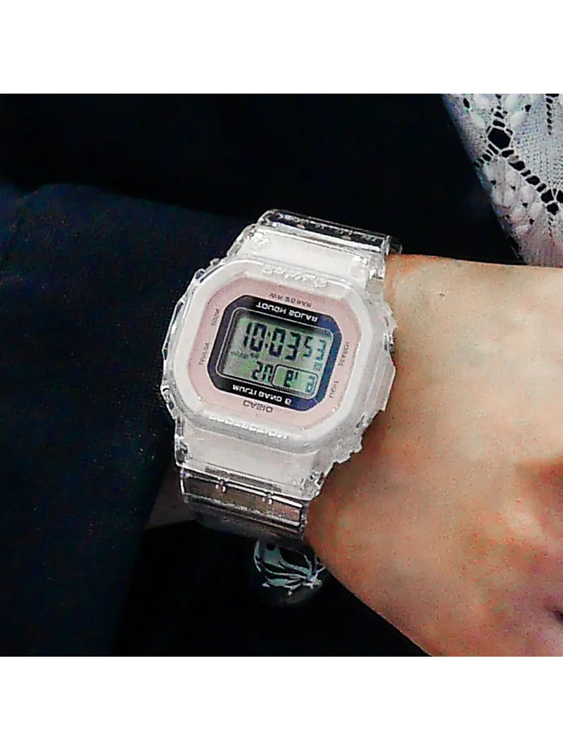 Часы CASIO Baby-G 'White Pink' — изображение 4 из 5, оттенок белый розовый