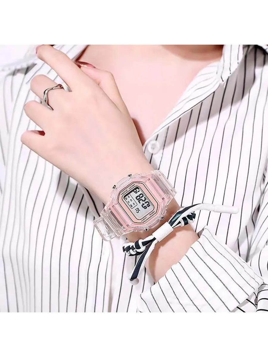 Часы CASIO Baby-G 'White Pink' — изображение 5 из 5, оттенок белый розовый