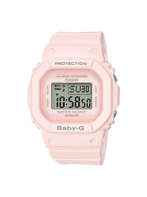 Часы CASIO Baby-G 'Pink' — изображение 1 из 9, оттенок розовый