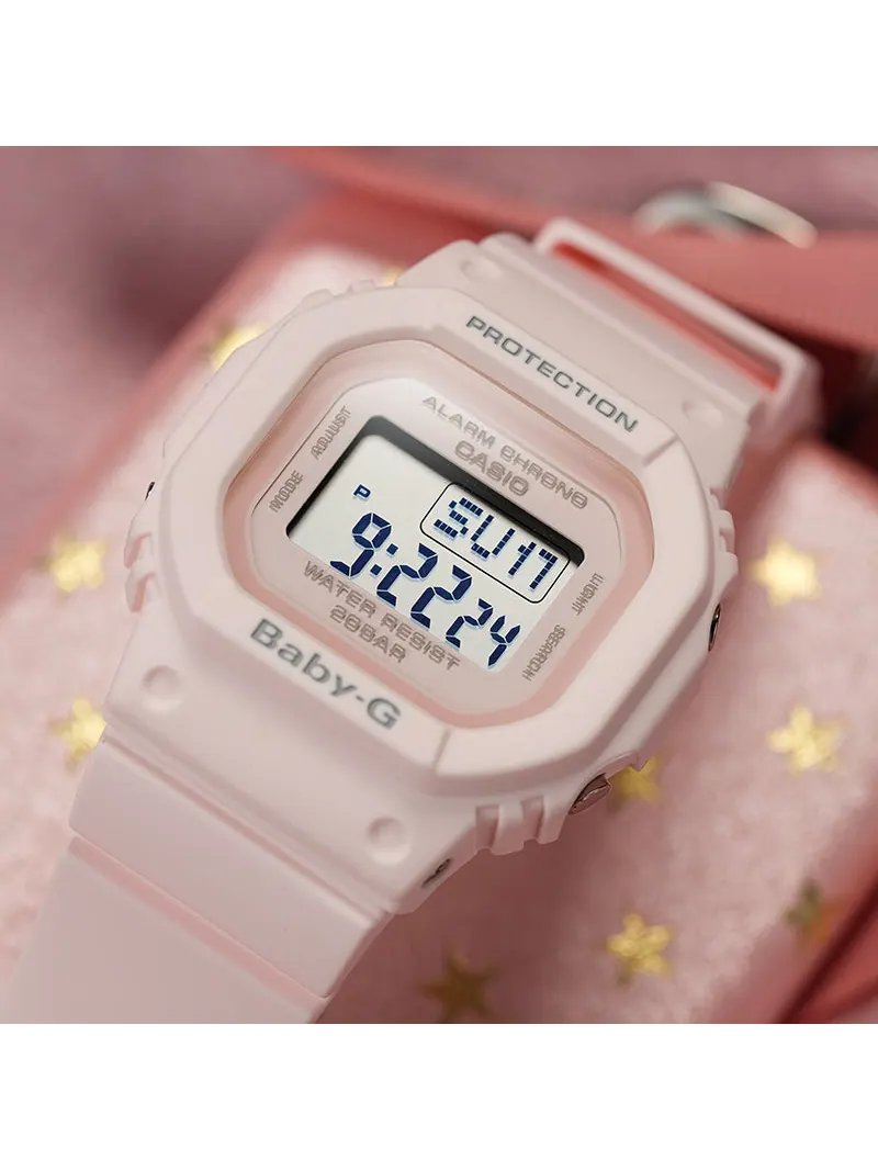 Часы CASIO Baby-G 'Pink' — изображение 7 из 9, оттенок розовый