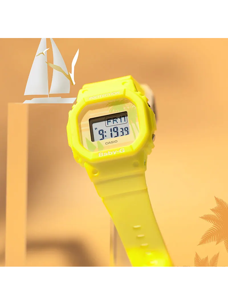 Часы CASIO Baby-G 'Yellow' — изображение 6 из 9, оттенок желтый