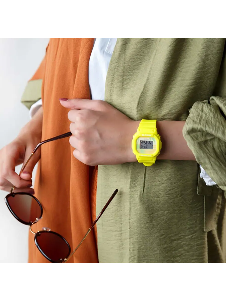 Часы CASIO Baby-G 'Yellow' — изображение 7 из 9, оттенок желтый
