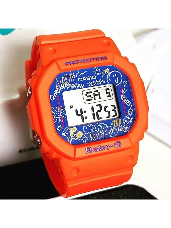 Часы CASIO Baby-G 'Orange' — изображение 2 из 4, оттенок оранжевый