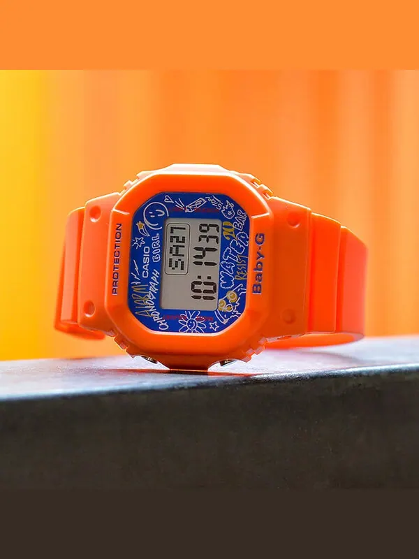 Часы CASIO Baby-G 'Orange' — изображение 4 из 4, оттенок оранжевый