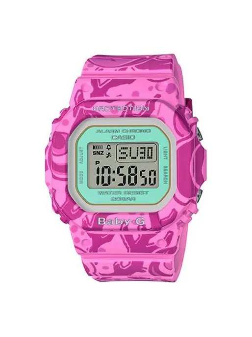 Часы CASIO Baby-G 'Pink' — изображение 1 из 3, оттенок розовый