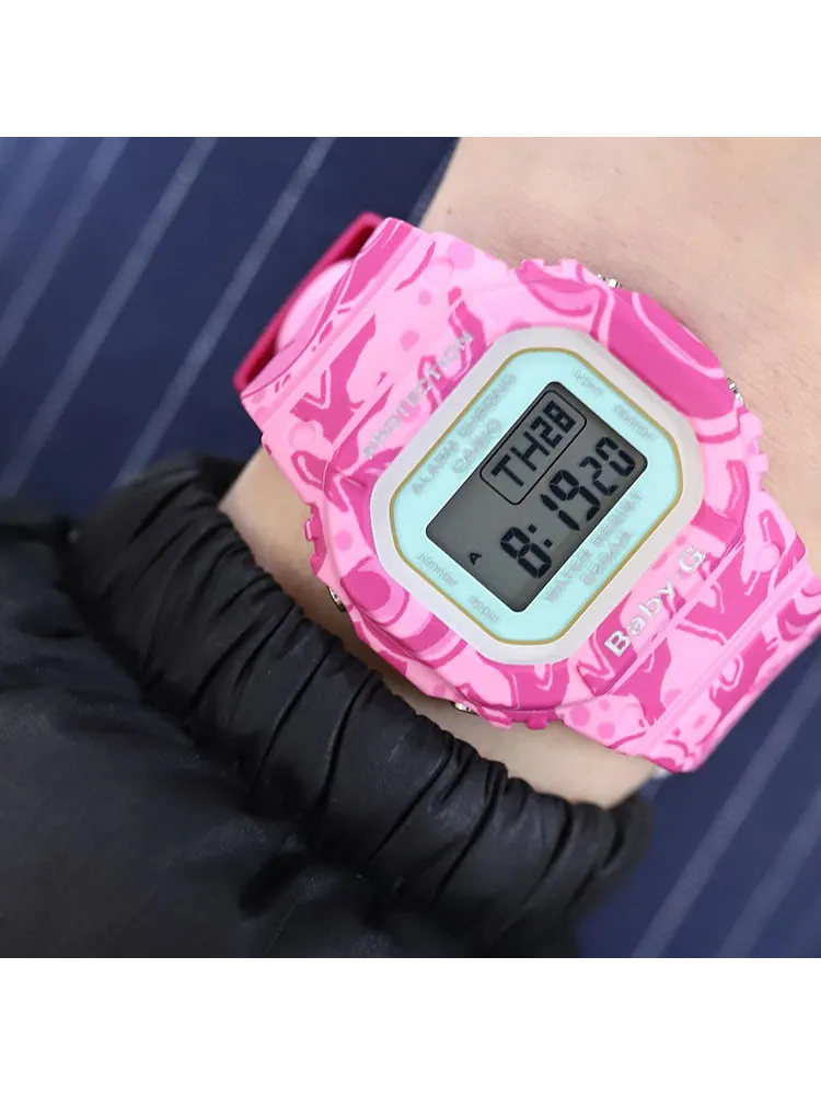 Часы CASIO Baby-G 'Pink' — изображение 3 из 3, оттенок розовый