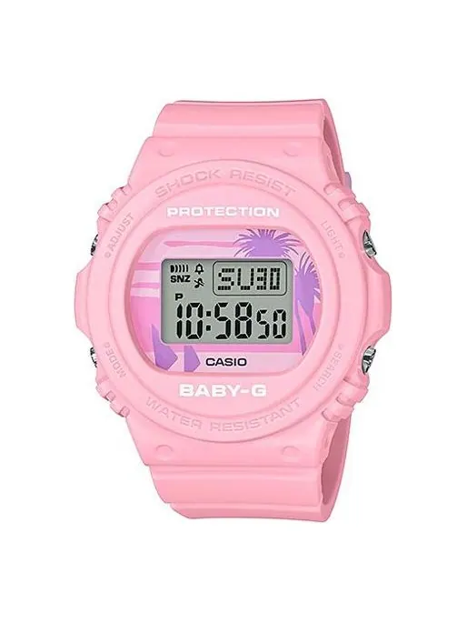 Часы CASIO Baby-G 'Pink' — изображение 1 из 4, оттенок розовый